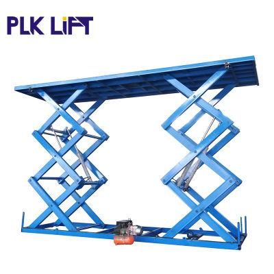 Hot Selling 1ton to 10ton Customzied Big Stationary Scissor Lift with CE