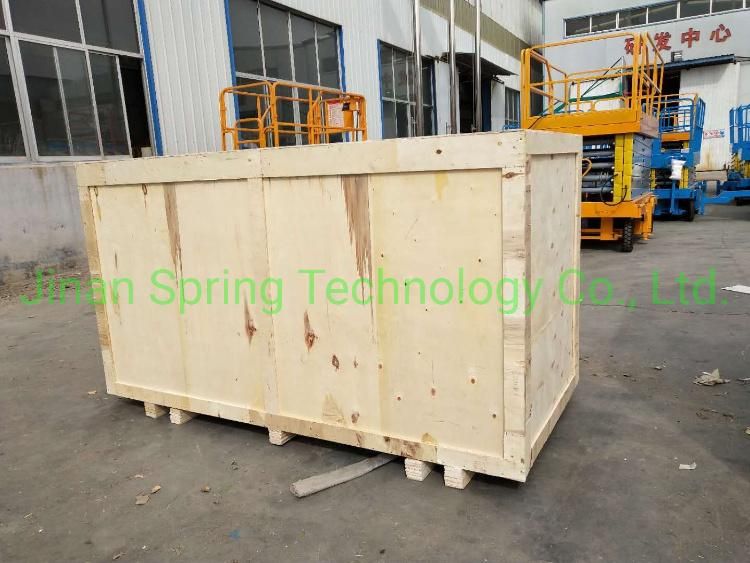 Leading-Rail Hydraulic Cargo Lift Platform