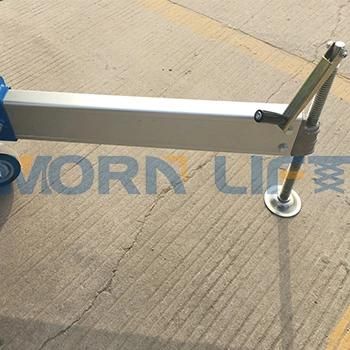 Single Manual Hydraulic Mobile Towed Lift Table