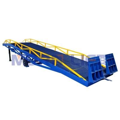 Hydraulic ISO 9001 Approved Morn CE, Yard Ramps Mobile Dock Ramp