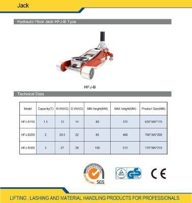 Small Hydraulic Automatic Car Jack
