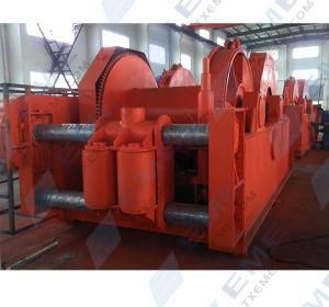 68 T Marine Hydraulic Double Drums Mooring Winch