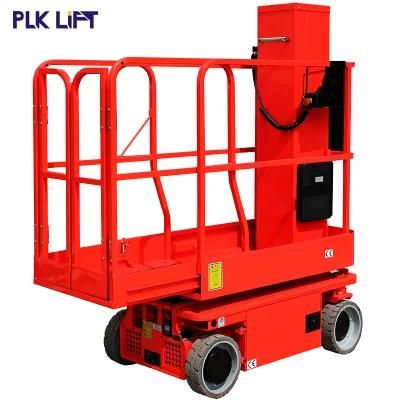 4.8m Platform Height Full Electric Telescopic Vertical Man Lift