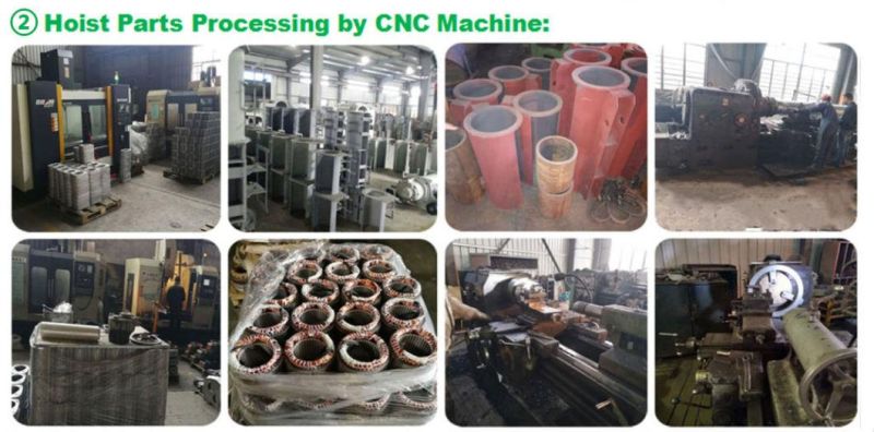 CD1 MD1 20ton Electric Wire Rope Hoist Electric Winch for Crane by Ce Certificate