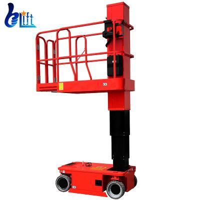 200kg 227kg Load High End Electric Self Propelled Telescoping Vertical Mast Platform Lifts