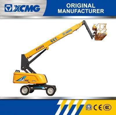 XCMG Official Xgs24 Telescopic Boom Lift 24m Hydraulic Lifting Aerial Work Platform