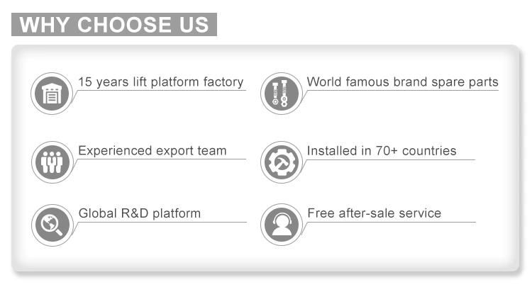 3.5m Vertical Cargo Lift/Electric Freight Elevator