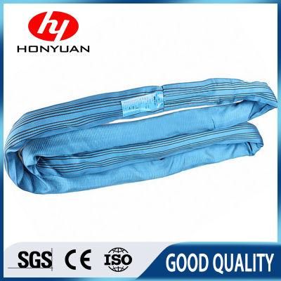 Different Colors Nylon / Polyester Flat Webbing Sling for Lifting