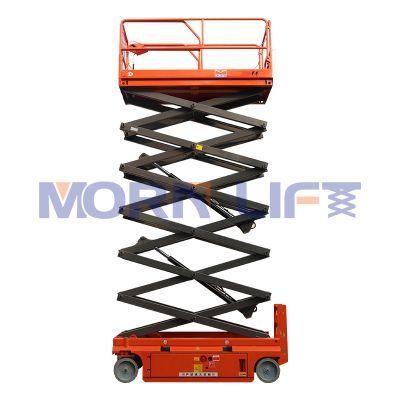 Cheap Price Moving 10m Morn CE China Hydraulic Scissor Outdoor Man Mobile Lift