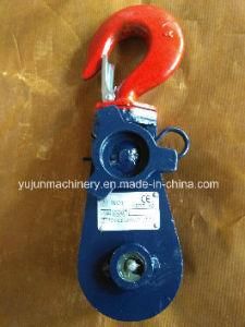 European H418 Heavy Duty Snatch Block with Hook and Ce