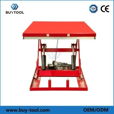 Scissor Lift Table 4000 Lbs Capacity 72 Inch Length X 48 Inch Width