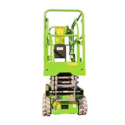 8m 10m 12m 14m Working Height 300kg Load Capacity Self Propelled Electric Scissor Lift Mobile Platform Aerial Work Platform