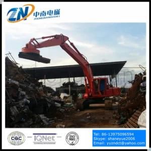 Scrap Yard Working Electro Magnetic Lifter Suiting for Excavator Emw-110L