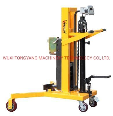 High Quality 450kg Weighing Vertical Drum Lifters/Handlers Dtf450 Series