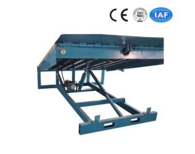 10t Load Hydraulic Yard Ramp with Big Platform Size