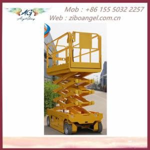 Movable Type Hydraulic Battery Power Scissor Lifter Shear Fork Lifting Platform Scissor Lift