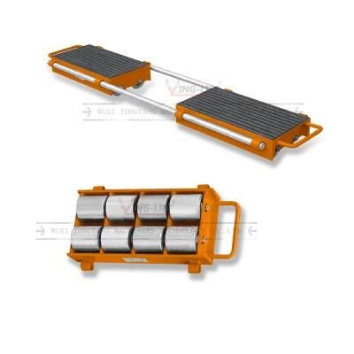 Loading Capacity 24ton Material Transport Adjustable Roll Skate with Competitive Price