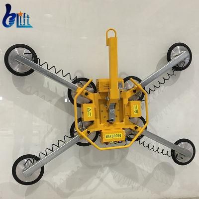 1000kg Fast Delivery Battery Power Plug Charge Glass Vacuum Lifter for Glass Wall Installation
