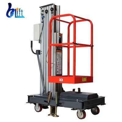 5m-12m 150kg Electric Aerial Drywall Construction Work Man Lift