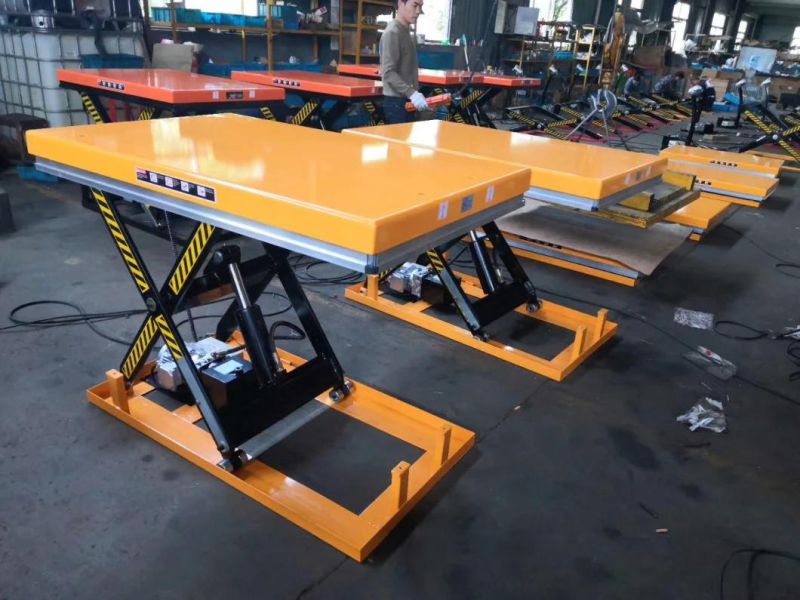 Good Standard Hydraulic Lifting Single Scissor Lift Table Manufacturers