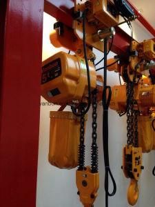 5ton with Trolley Double Speed Electric Chain Hoist