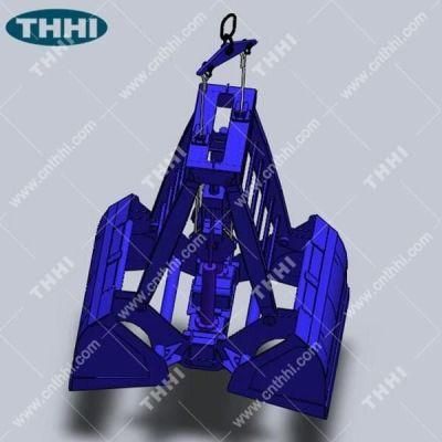 Remote Cotrol Electric Hydraulic Clamshell Grab