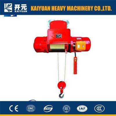 1 Ton Double Speed Wire Rope Electric Hoist with SGS