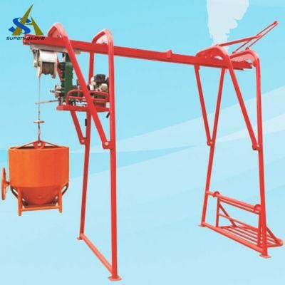 Portable Building Lifting Hoist with Gasoline Engine