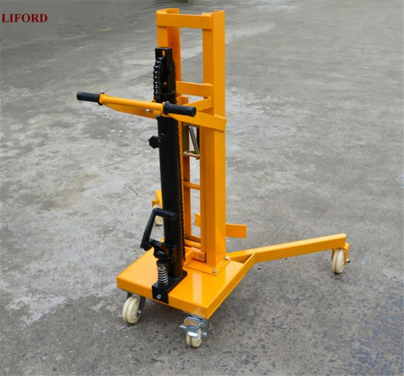 Pedaled Hydraulic Drum Transporters Drum Lifters Dtf450b/ Dtf450b-1