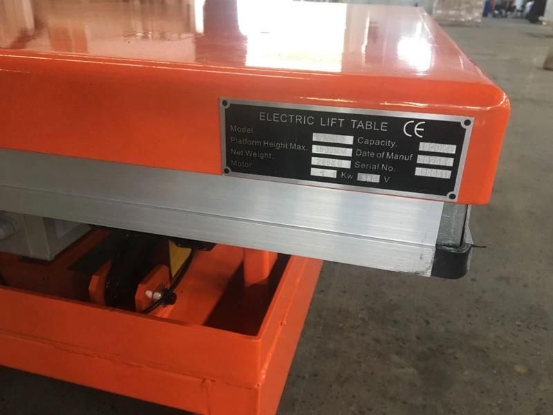 Easy to Move Scissor Lift Table/ Lifing Table with Fork Pocket