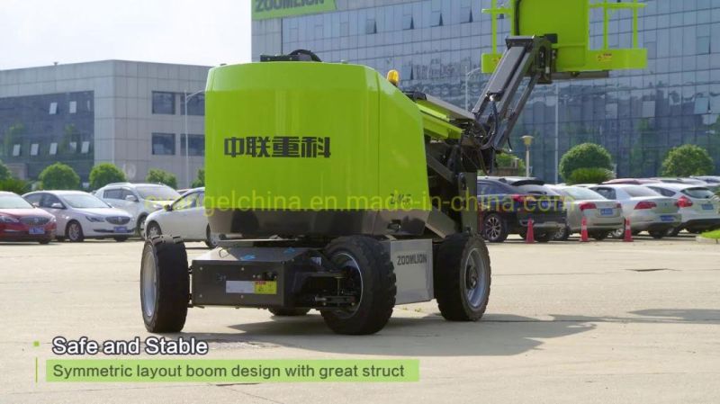 Zoomlion 14m Electric Articulated Aerial Work Platform Za14je