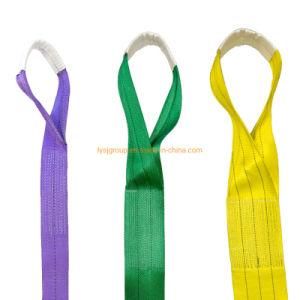 Flat and Round Nylon Polyester Color Code Webbing Sling