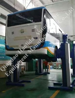 Workshop Heavy Duty Mobile Bus Lift with High Quality