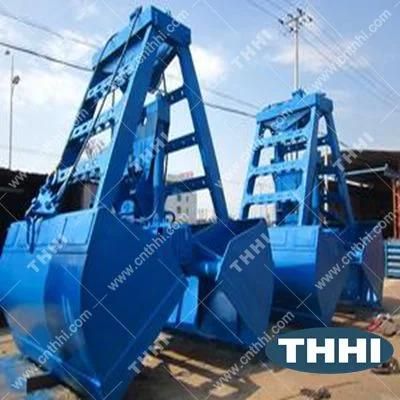 Two Ropes Grab Bucket Remote Control for Material Handling