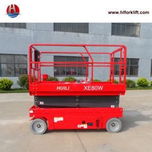 China 4m 5m 6m Mobile Mini Scissor Lift Apply for Hotel Restaurant Factory Warehouse