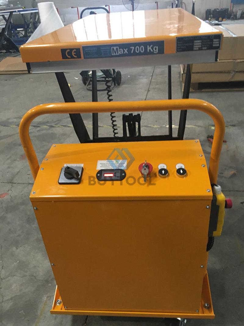 Wheel Scissor Lift Table for Material Handling