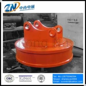 Circular Lifting Electromagnet for Excavator Installation with 1400kg Lifting Capacity Emw-130L/1