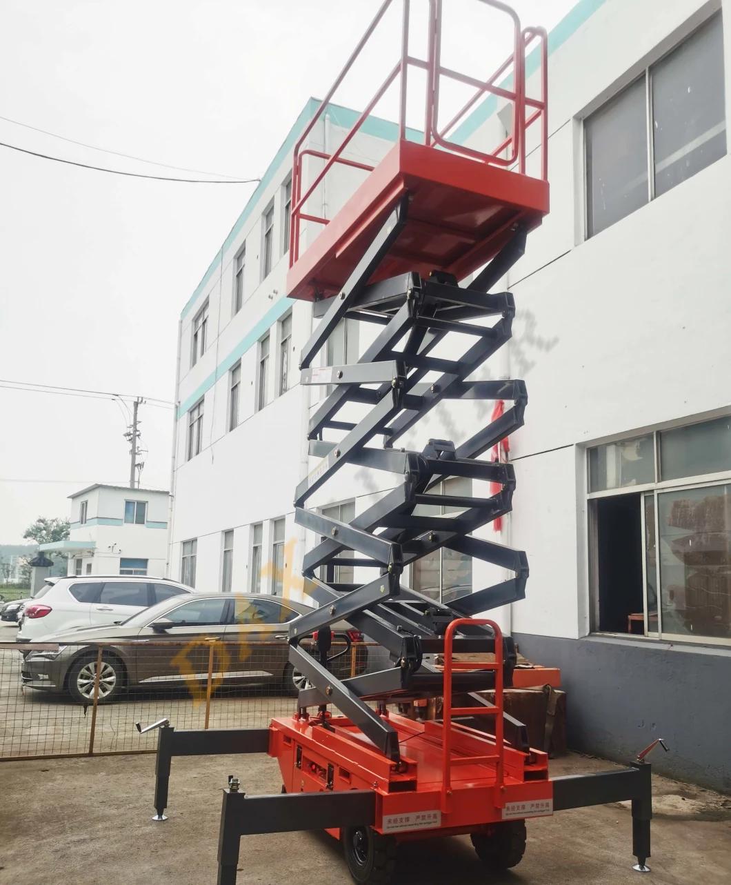 China Daxlifter Brand Stable Stable 6-18m 500kg Lightweight Scissor Lift