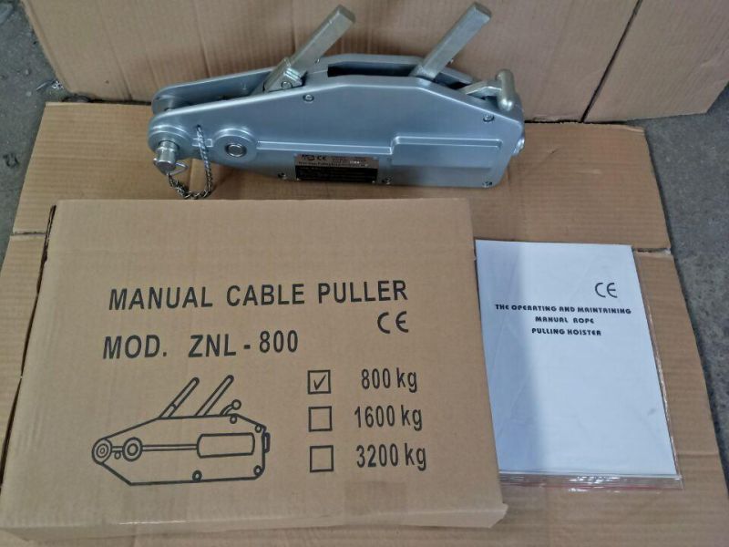 0.75t 1t 1.5t 2t Lever Wire Rope Hoist Hand Puller Ratchet Wire Rope Cable Puller
