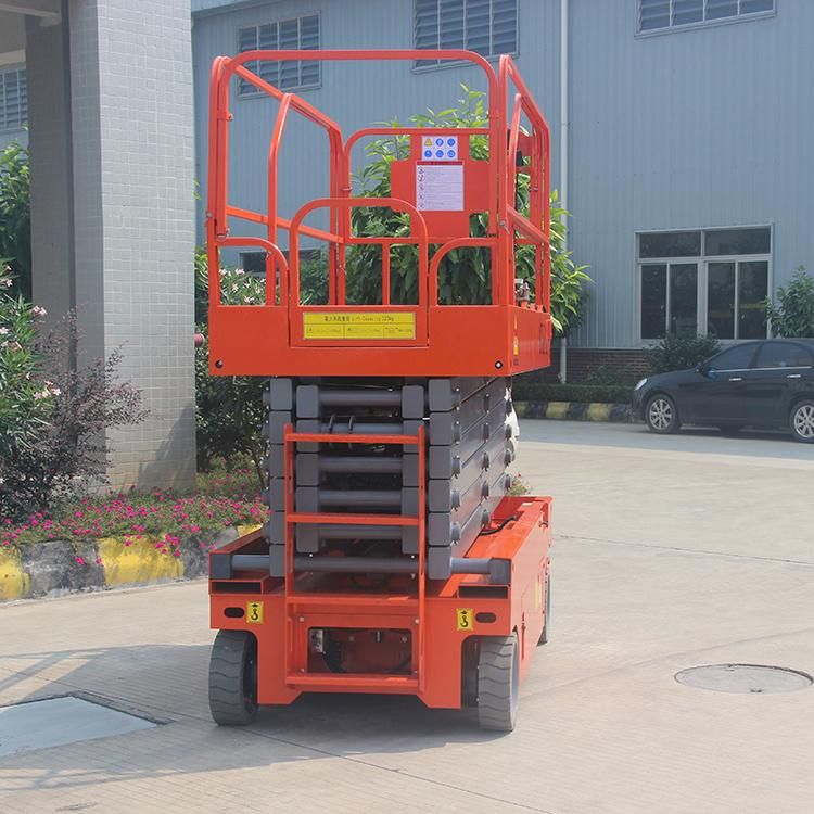 Niuli High Working Scissor Lift Table Self-Propelled Hydraulic Lift Table