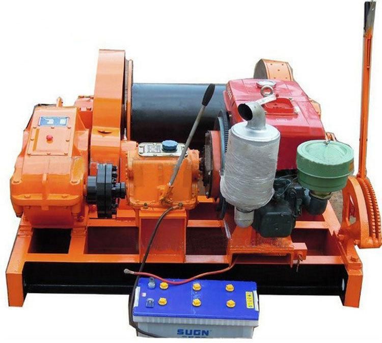 China Motor Yzr Diesel Drive Winch with 500m Rope