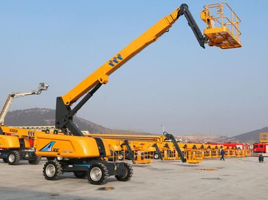 China Xuzhou Xgs22 22m Boom Lift Telescopic Aerial Work Platform