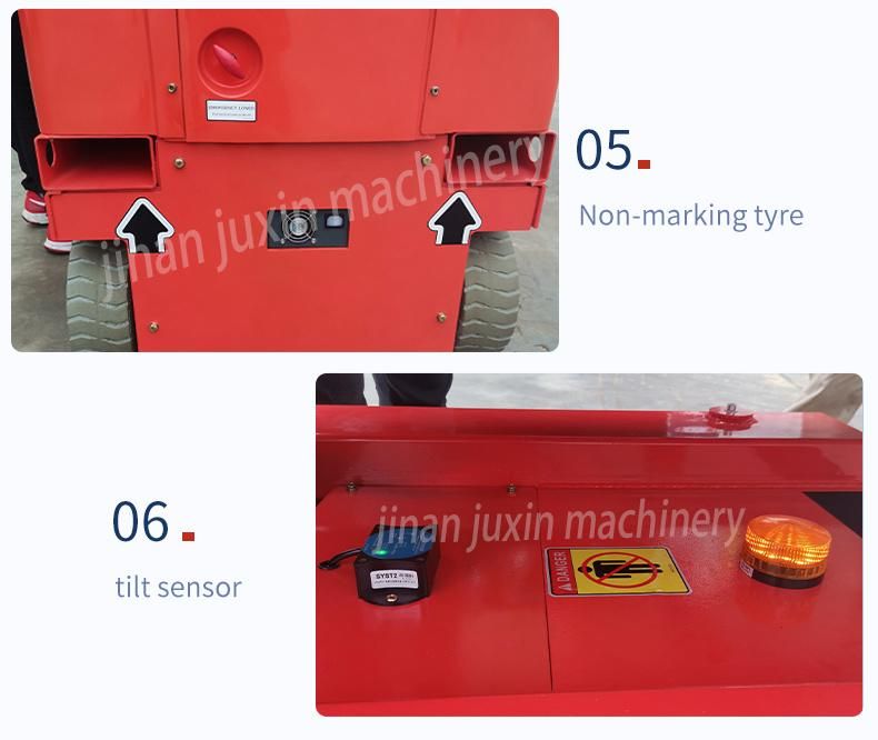Hydraulic Vertical Single Mast Man Lift Electric Self-Propelled Order Picker