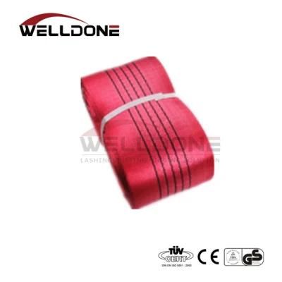 Wll 4 Ton 4000kgs Polyester Webbing Slings Materials for Lifting Slings