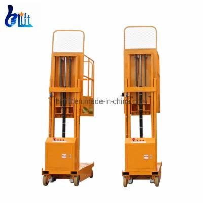 2.7-4.5m 200kg Mobile Semi Electric Aerial Forlift Order Picker