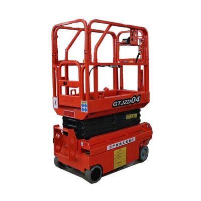 4m 6m 8m 300kg 350kg Electric Drive Hydraulic Self Propelled Scissor Lift