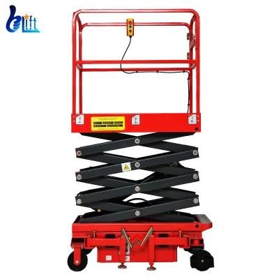 Small Lifting Mechanism Mini Scissor Lift Full Electric Battery Mobile Lifts