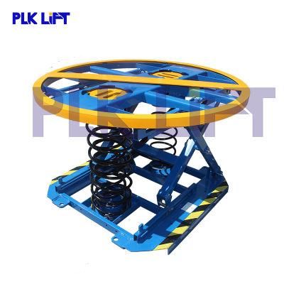 China Hydraulic Pallet Positioner Scissor Table Lift