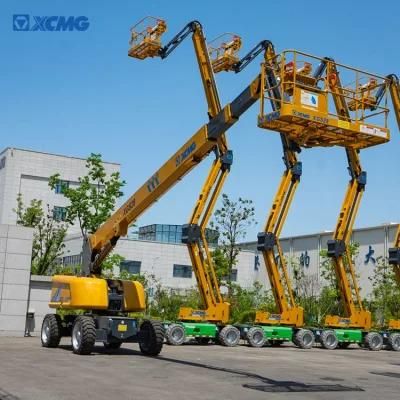 28m Platform Hydraulic Mobile Xgs28 Telescopic Boom Lift Platform