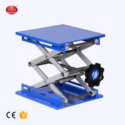 High Precision Adjustable Vertical Stage Manual Lab Mini Manual Scissor Lift Jack